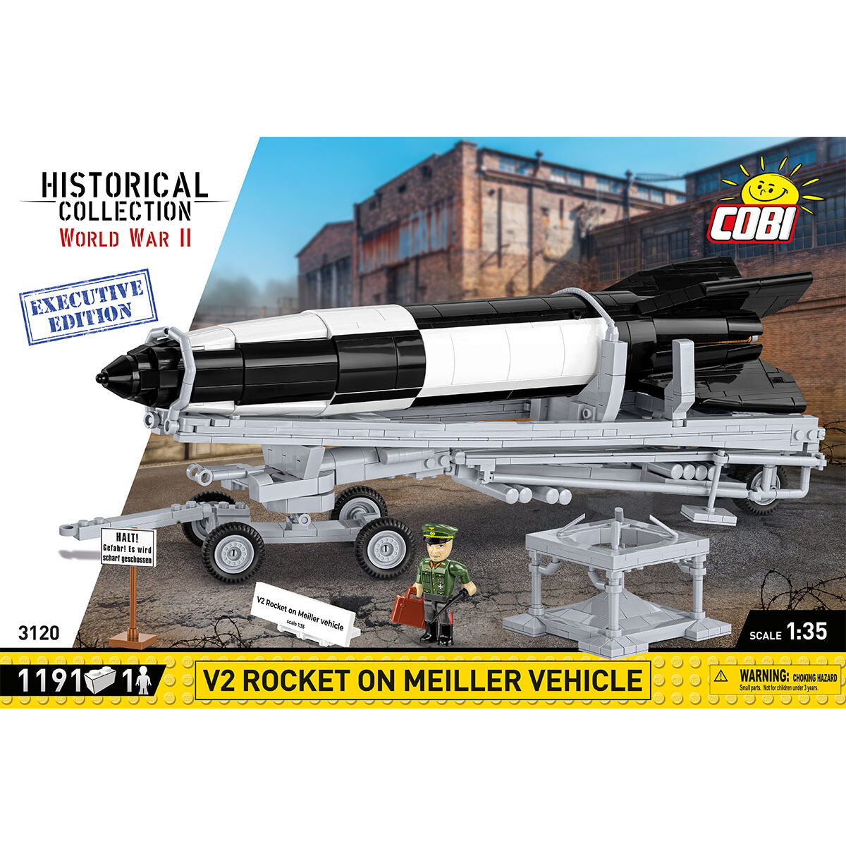 COBI EXECUTIVE EDITION V2 Rocket on Meiller Vehicle : Set #3120