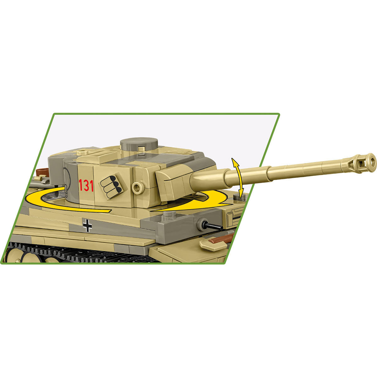 COBI Panzer VI Tiger I no 131 Tank 1:48: Set #2734