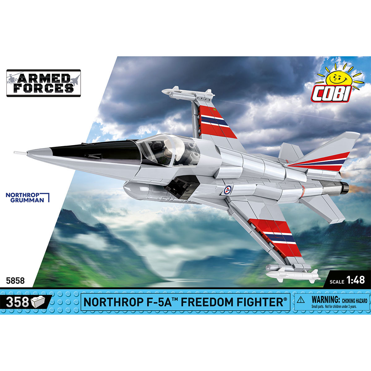 Avión de combate COBI Northrop F-5A Freedom: Conjunto n.° 5858
