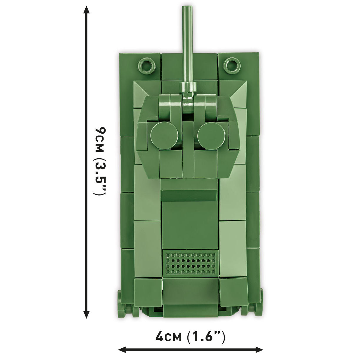 Tanque COBI T-34/76 Escala 1:72: Set n.° 3088