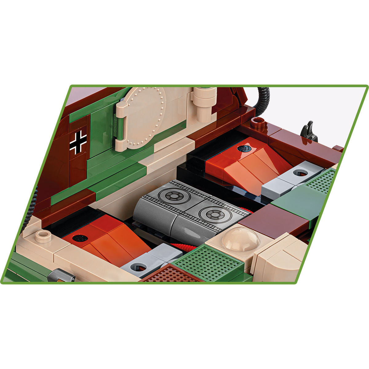 Pistola de asalto COBI Sturmmörser Sturmtiger de 38 cm: juego n.º 2585