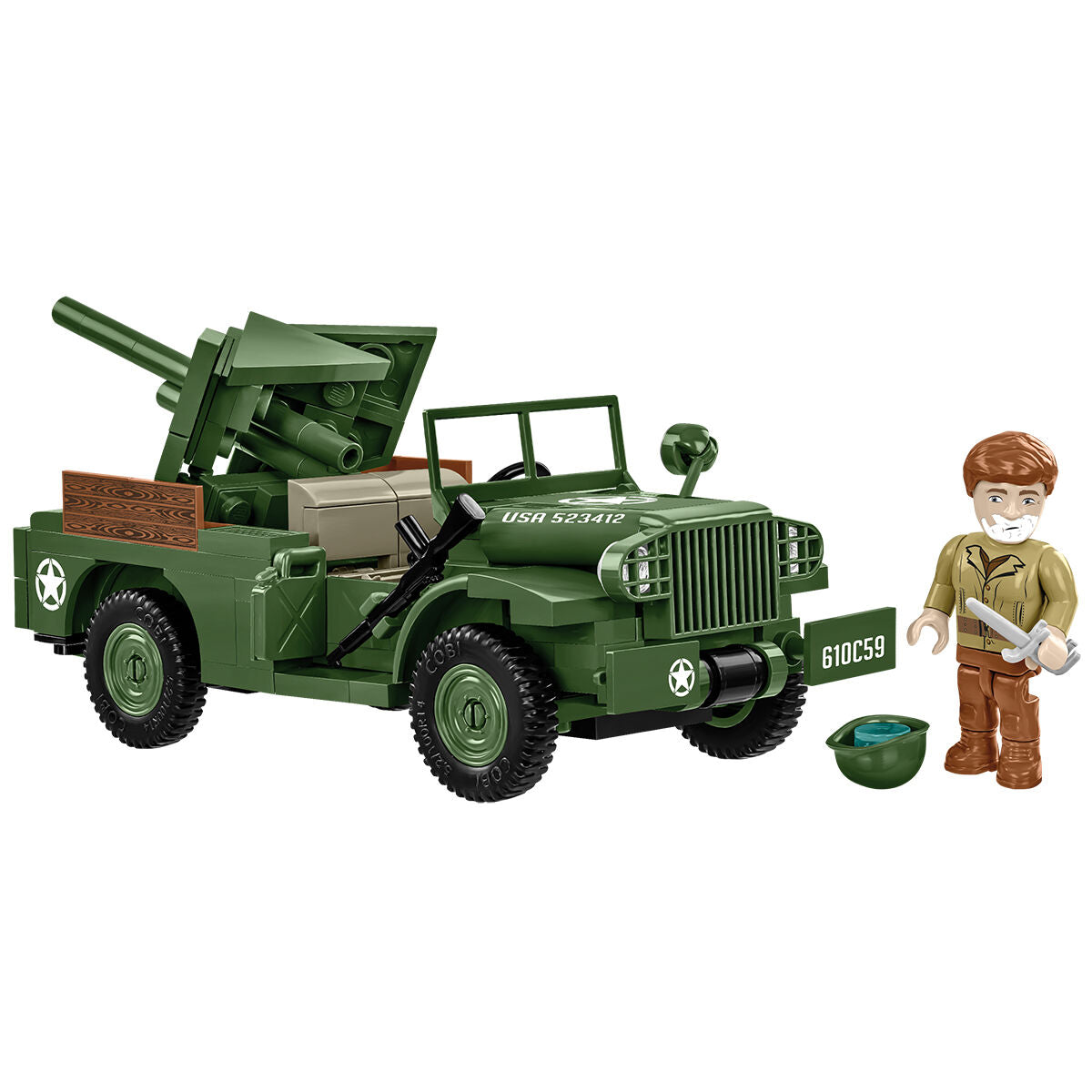 COBI 37mm GMC M6 Fargo Vehicle: Set #3116
