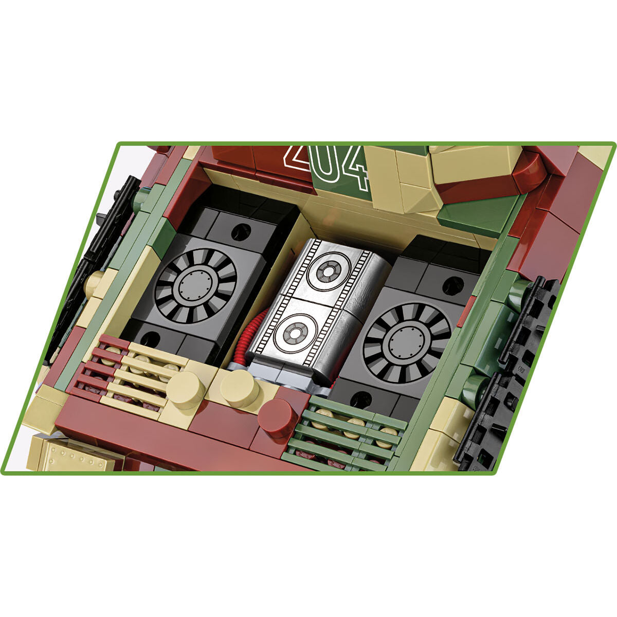 COBI Pz.Kpfw. V PANTHER Ausf. Un tanque: Conjunto #2654