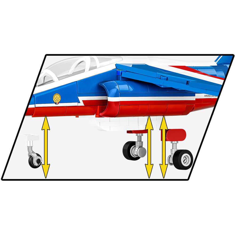COBI Alpha Jet - Patrouille de France Attack Jet: Set #5841