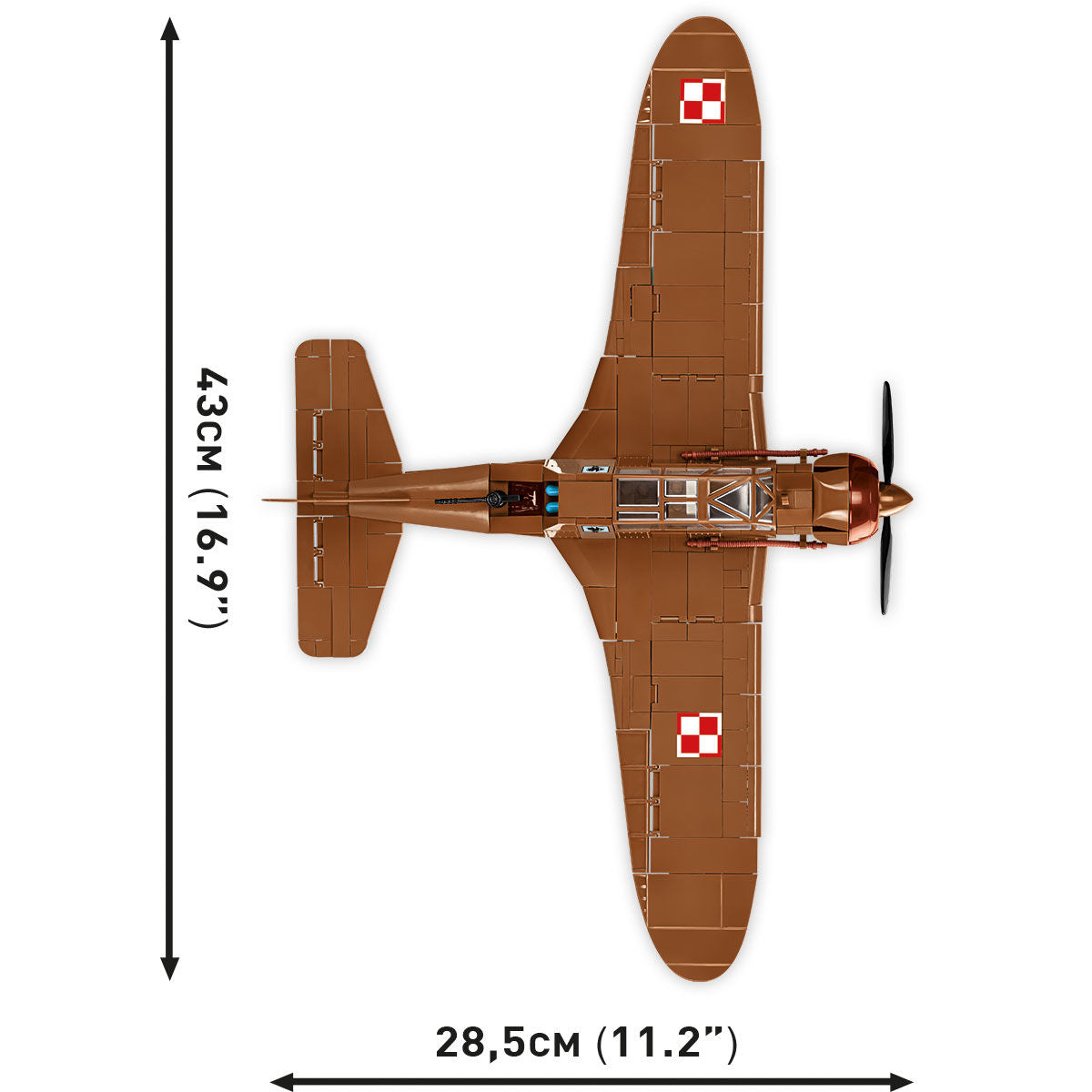 COBI PZL.23 Karas Light Bomber : Set #5751