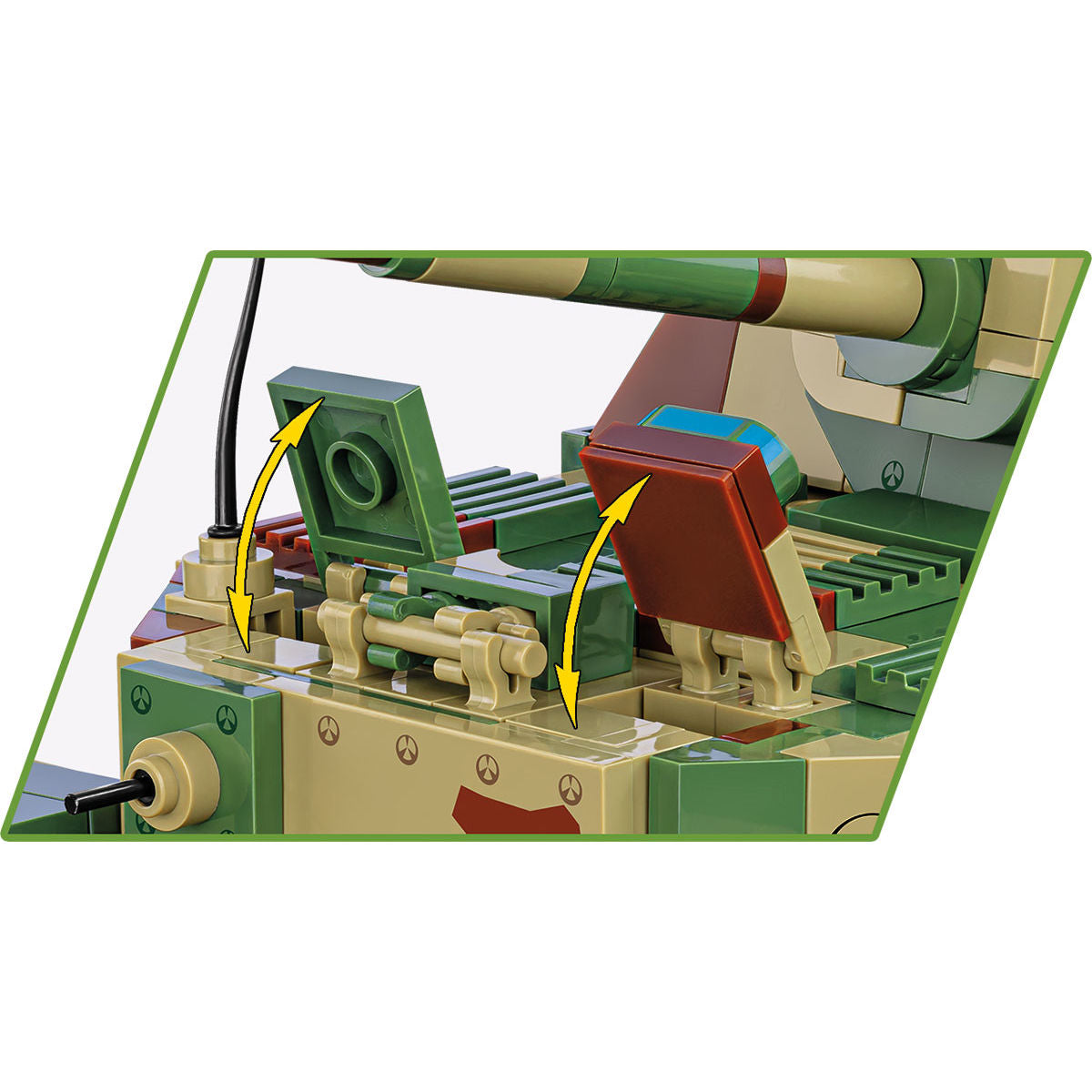 COBI PanzerJager Tiger (P) Elefant Tank Destroyer: Set n.° 2582
