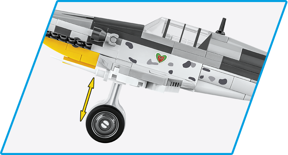 Caza COBI Messerschmitt BF 109 G: Serie n.° 5870 