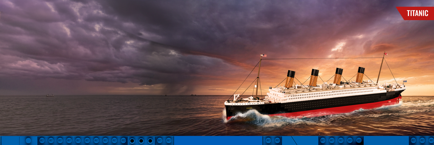 Titanic model 1:300 Scale Cobi